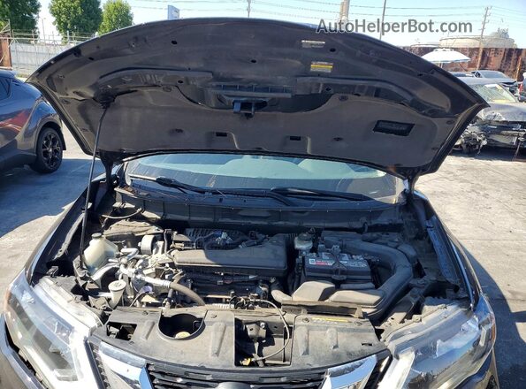 5N1AT2MT6KC844701 2019 NISSAN ROGUE Черный Вид задней части салона