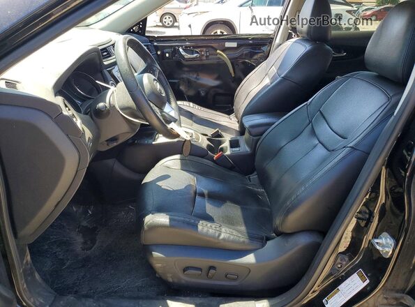 5N1AT2MT6LC736855 2020 NISSAN ROGUE Black Вид салону спереду