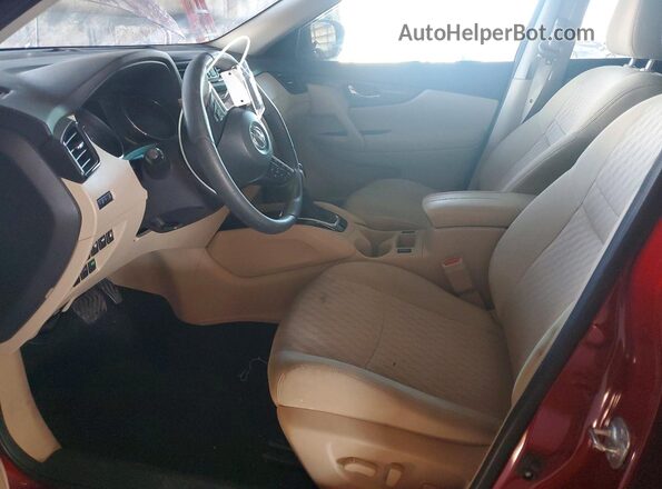 5N1AT2MT6LC773436 2020 NISSAN ROGUE Red წინა სალონის ხედი