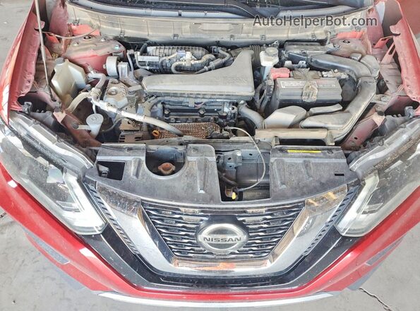 5N1AT2MT6LC773436 2020 NISSAN ROGUE Red ძრავის განყოფილების ხედი