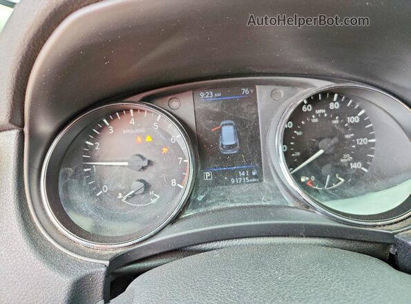 5N1AT2MT6LC795680 2020 NISSAN ROGUE Black Սարքավորումների վահանակի տեսք