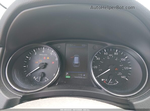5N1AT2MT6LC807973 2020 NISSAN ROGUE Gray Հետևի նստատեղերի տեսք