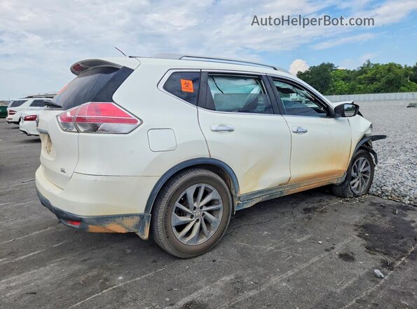 5N1AT2MT7GC750060 2016 NISSAN ROGUE White Задня права чверть