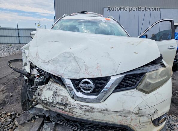 5N1AT2MT7GC750060 2016 NISSAN ROGUE White Вид підкапотного простору