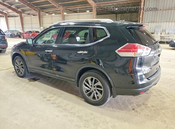 5N1AT2MT7GC759261 2016 NISSAN ROGUE Черный Задняя правая четверть