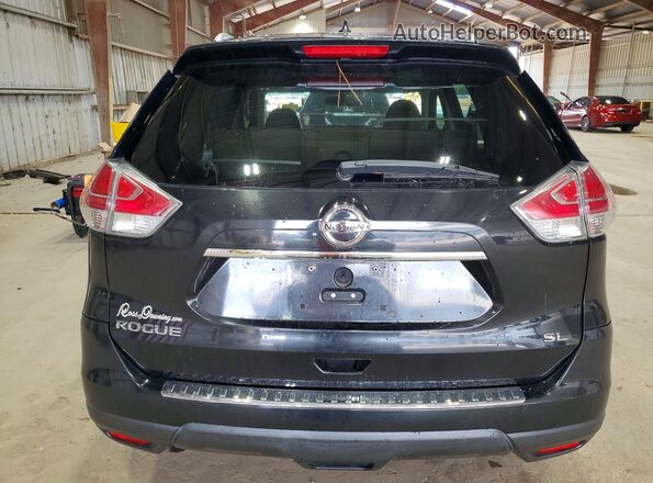 5N1AT2MT7GC759261 2016 NISSAN ROGUE Черный Вид задней части салона