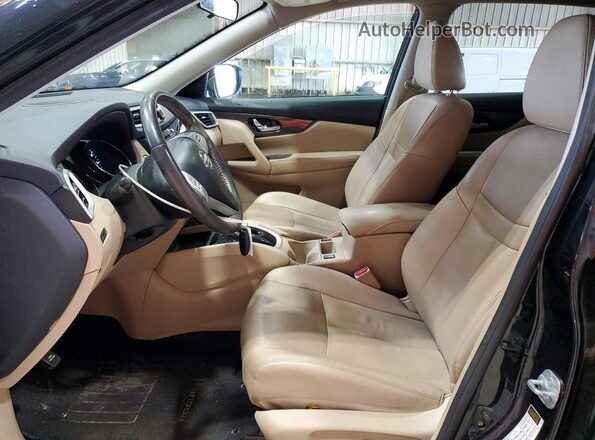 5N1AT2MT7GC759261 2016 NISSAN ROGUE Черный Панорамный вид салона 360°