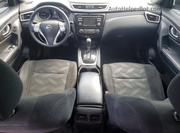 5N1AT2MT7GC803372 2016 NISSAN ROGUE Silver Dashboard view
