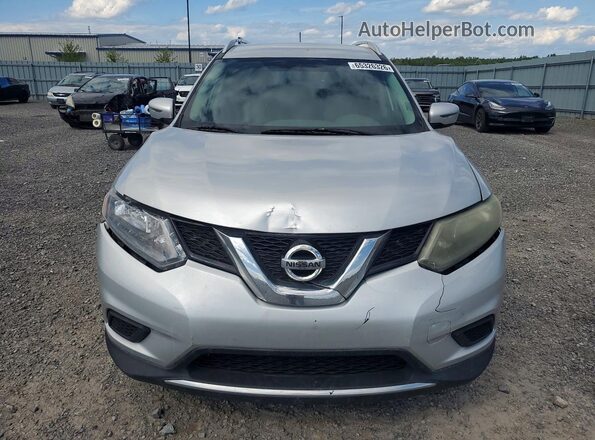 5N1AT2MT7GC803372 2016 NISSAN ROGUE Silver Front view