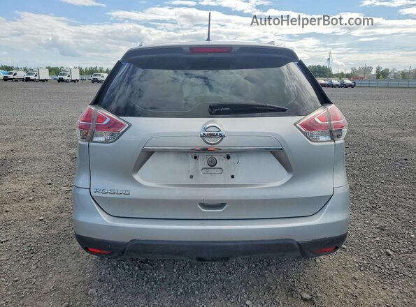 5N1AT2MT7GC803372 2016 NISSAN ROGUE Silver Rear view