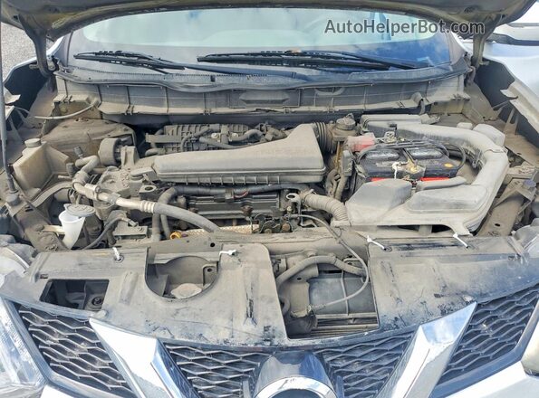 5N1AT2MT7GC803372 2016 NISSAN ROGUE Silver Engine compartment view