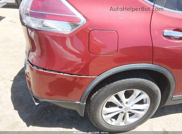 5N1AT2MT7GC806370 2016 NISSAN ROGUE Red Панорамний вид салону 360°