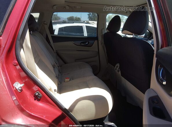 5N1AT2MT7GC806370 2016 NISSAN ROGUE Red Вид наклейки з VIN-кодом