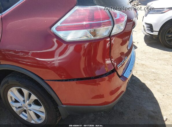 5N1AT2MT7GC806370 2016 NISSAN ROGUE Red 