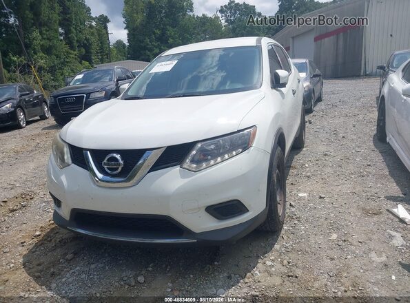 5N1AT2MT7GC811004 2016 NISSAN ROGUE White Առջևի ձախ երեք քառորդ տեսարան