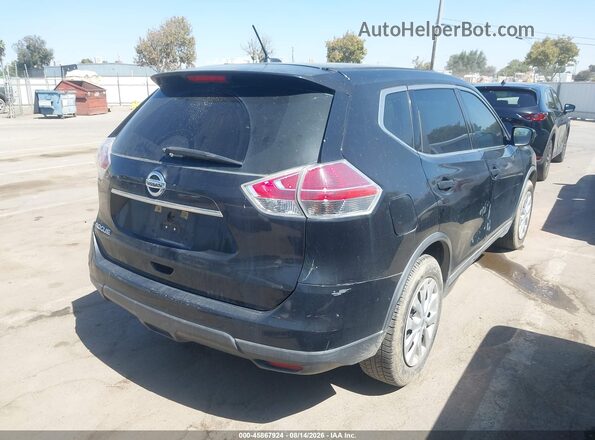 5N1AT2MT7GC811150 2016 NISSAN ROGUE Black უკანა მარჯვენა