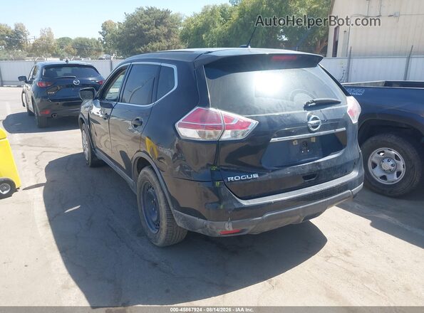 5N1AT2MT7GC811150 2016 NISSAN ROGUE Black უკანა მარცხენა