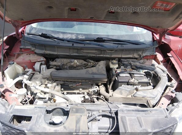5N1AT2MT7GC840597 2016 NISSAN ROGUE Red Rear view
