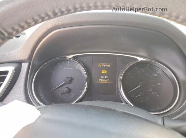 5N1AT2MT7GC852281 2016 NISSAN ROGUE White Vista del cuadro de instrumentos