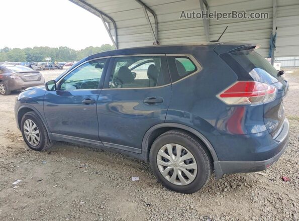 5N1AT2MT7GC861014 2016 NISSAN ROGUE Blue Задня ліва чверть