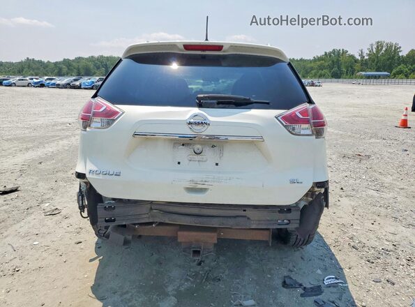 5N1AT2MT7GC890805 2016 NISSAN ROGUE White Widok z tyłu
