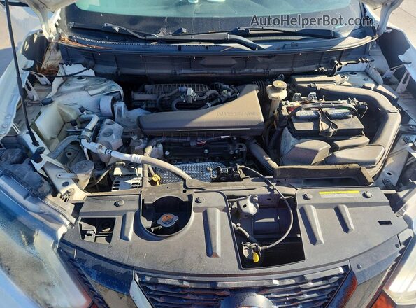5N1AT2MT7HC757091 2017 NISSAN ROGUE White უკანა სალონის ხედი
