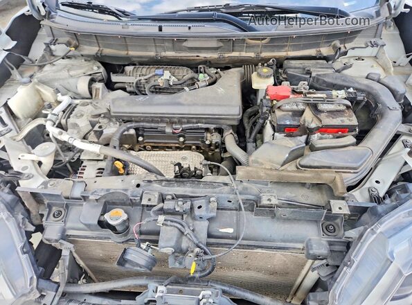 5N1AT2MT7HC832064 2017 NISSAN ROGUE Silver Շարժիչի բաժամունքի տեսք