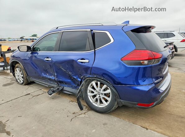 5N1AT2MT7HC882088 2017 NISSAN ROGUE Blue Rear left