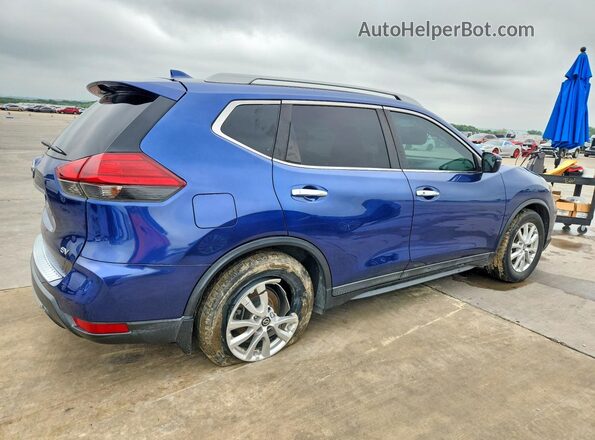 5N1AT2MT7HC882088 2017 NISSAN ROGUE Blue Rear right