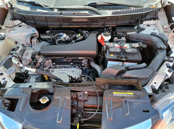 5N1AT2MT7HC895228 2017 NISSAN ROGUE White Вид задньої частини салону