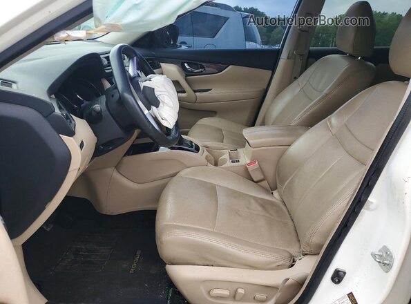 5N1AT2MT7JC733900 2018 NISSAN ROGUE White წინა სალონის ხედი