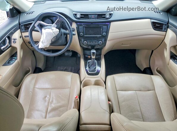 5N1AT2MT7JC733900 2018 NISSAN ROGUE White წინა პანელის ხედი