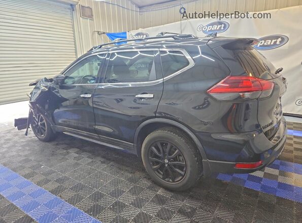 5N1AT2MT7JC749353 2018 NISSAN ROGUE Black Tył lewy