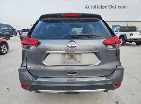 5N1AT2MT7JC775998 2018 NISSAN ROGUE Gray Rear view