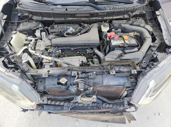 5N1AT2MT7JC775998 2018 NISSAN ROGUE Gray Engine compartment view