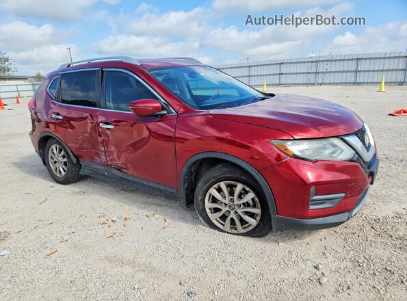 5N1AT2MT7JC807400 2018 NISSAN ROGUE Red Przód prawy