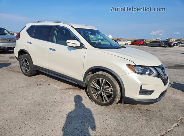 5N1AT2MT7KC733610 2019 NISSAN ROGUE White Delantero derecho