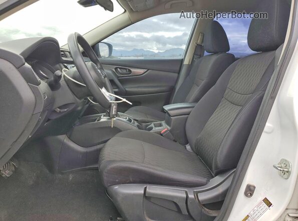 5N1AT2MT7KC772407 2019 NISSAN ROGUE White Вид салону спереду