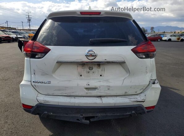 5N1AT2MT7KC772407 2019 NISSAN ROGUE White Вид ззаду