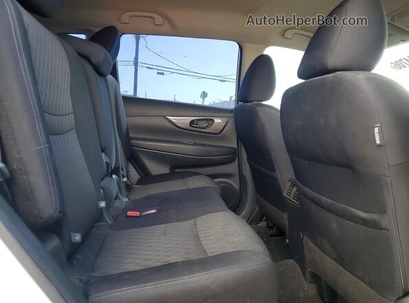 5N1AT2MT7KC772407 2019 NISSAN ROGUE White Вид задньої частини салону