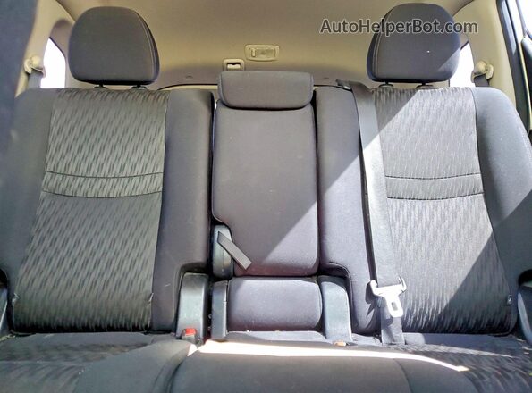 5N1AT2MT7KC772407 2019 NISSAN ROGUE White Вид задніх сидінь