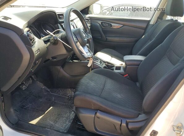 5N1AT2MT7KC772746 2019 NISSAN ROGUE White Vista interior delantera