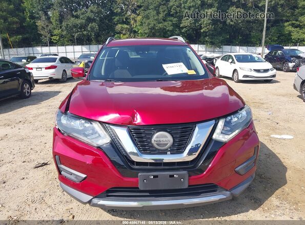 5N1AT2MT7KC815434 2019 NISSAN ROGUE Красный Вид щитка приборов