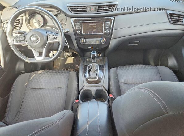 5N1AT2MT7KC823050 2019 NISSAN ROGUE Gray Widok deski rozdzielczej