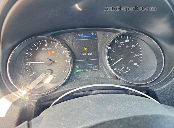 5N1AT2MT7KC823050 2019 NISSAN ROGUE Gray Widok zestawu wskaźników