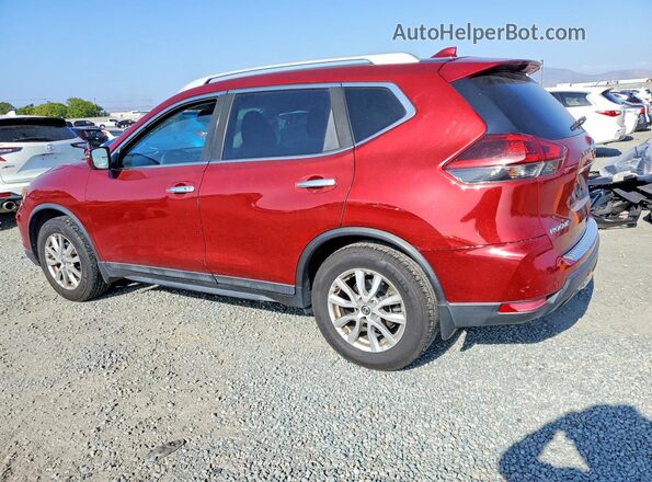 5N1AT2MT7LC719384 2020 NISSAN ROGUE Burgundy Tył lewy