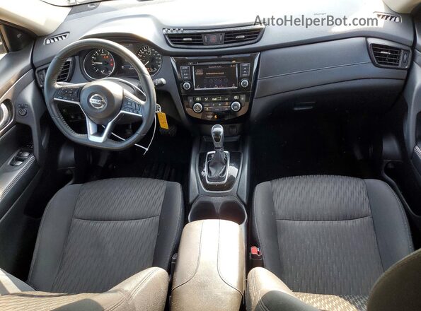 5N1AT2MT7LC727744 2020 NISSAN ROGUE Black წინა პანელის ხედი