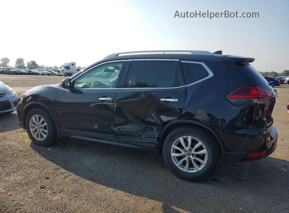 5N1AT2MT7LC727744 2020 NISSAN ROGUE Black უკანა მარცხენა