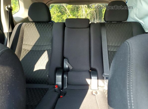 5N1AT2MT7LC727744 2020 NISSAN ROGUE Black უკანა სავარძლების ხედი