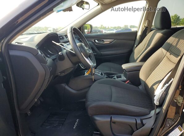 5N1AT2MT7LC727744 2020 NISSAN ROGUE Black წინა სალონის ხედი